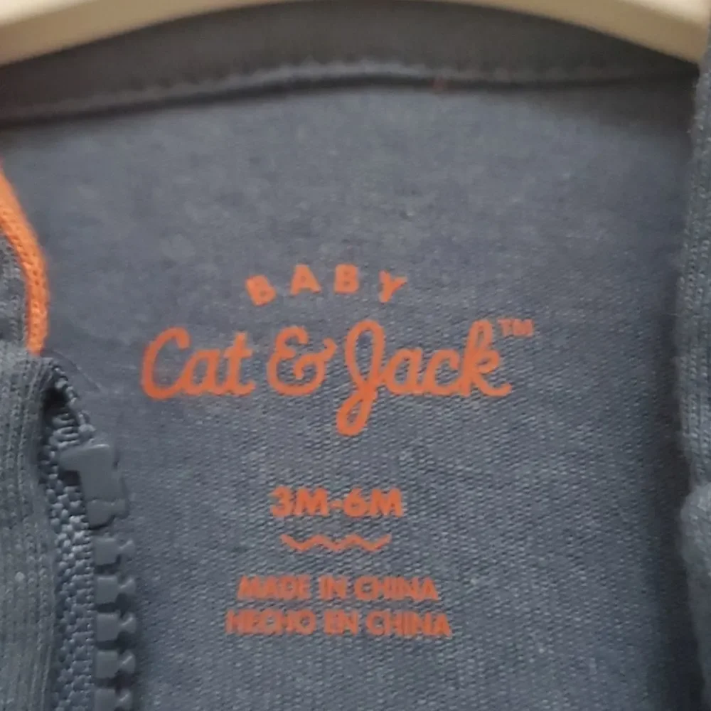 CAT & JACK Dinosaur Hoodie- Size 3/6 Months
